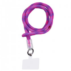  Fashion Mobile Phone Neck Strap Lanyard - Hot Pink