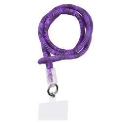  Fashion Mobile Phone Neck Strap Lanyard - Purple