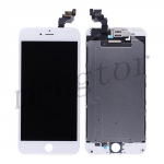  LCD Screen Display with Touch Digitizer, Frame and Front Camera for iPhone 6 Plus (5.5 inches) (Generic)  - White