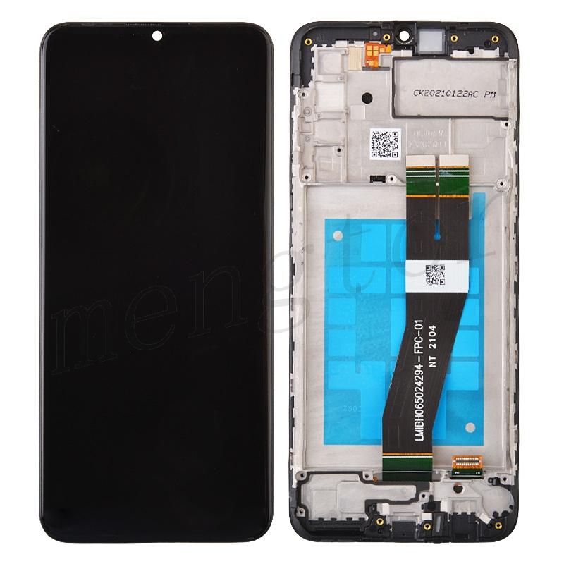 LCD Screen Digitizer Assembly With Frame for Samsung Galaxy A02s (2021 ...