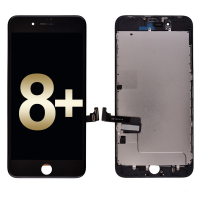  LCD Screen Display with Touch Digitizer and Back Plate for iPhone 8 Plus (Premium Grade) - Black