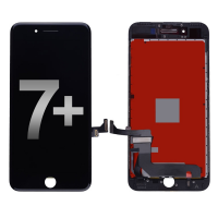  LCD Screen Display with Touch Digitizer Panel and Frame for iPhone 7 Plus (Aftermarket) - Black