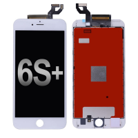  LCD Screen Display with Touch Digitizer Panel and Frame for iPhone 6S Plus (Aftermarket) - White