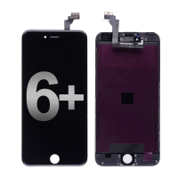  LCD with Touch Screen Digitizer with Frame for iPhone 6 Plus (Aftermarket) - Black
