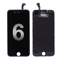  LCD with Touch Screen Digitizer with Frame for iPhone 6 (Aftermarket) - Black