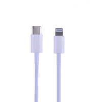  3ft Type-C to 8 Pin Fast Charging Data Cable (High Quality) - White