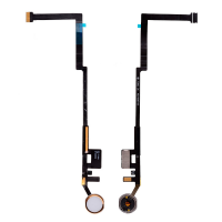  Home Button Connector with Flex Cable Ribbon for iPad 5 (2017)/ iPad 6 (2018) - Gold