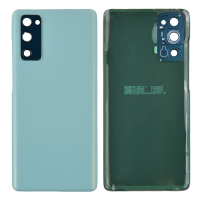  Back Cover with Camera Glass Lens and Adhesive Tape for Samsung Galaxy S20 FE G780 (for SAMSUNG) - Cloud Mint
