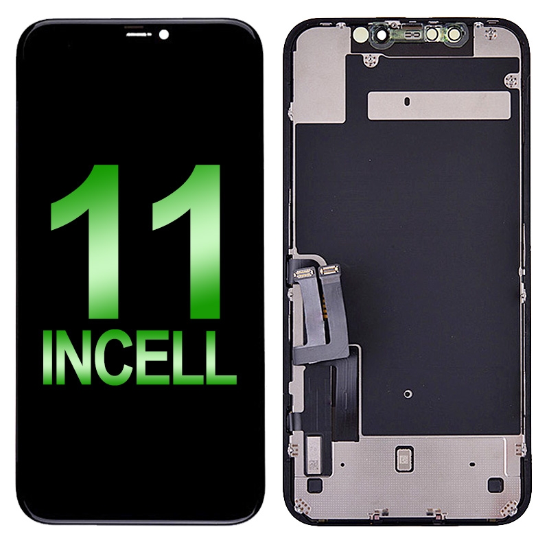 LCD Screen Digitizer Assembly With Back Plate For IPhone 11 (Incell ...