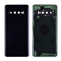  Back Cover with Camera Glass Lens and Adhesive Tape for Samsung Galaxy S10 G973(for SAMSUNG and Galaxy S10) - Prism Black