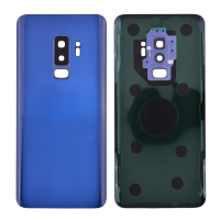  Back Cover with Camera Glass Lens and Adhesive Tape for Samsung Galaxy S9 Plus G965(for SAMSUNG and Galaxy S9+) - Blue