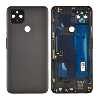  Back Housing with Camera Lens for Google Pixel 4a 5G (for G) - Black