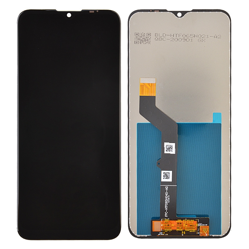 LCD Screen Digitizer Assembly for Motorola Moto G9 Play XT2083/ E7 Plus XT2081-1 - Black