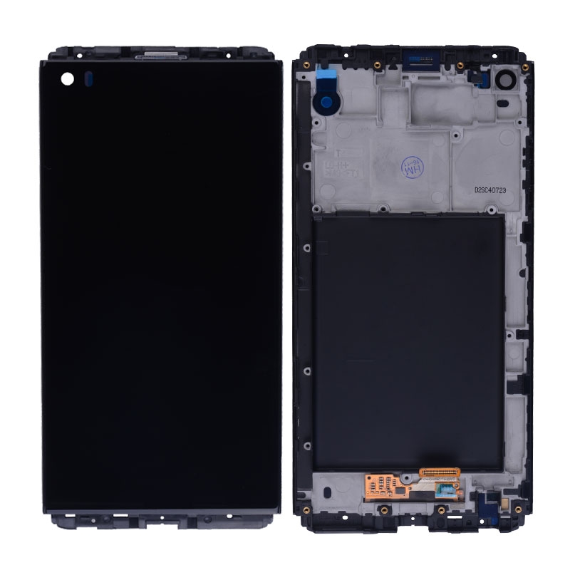 LCD Screen with Touch Digitizer and Frame for LG V20 F800L H910 H915 H990 H990DS H990TR LS997 US996 VS995(for LG) - Black