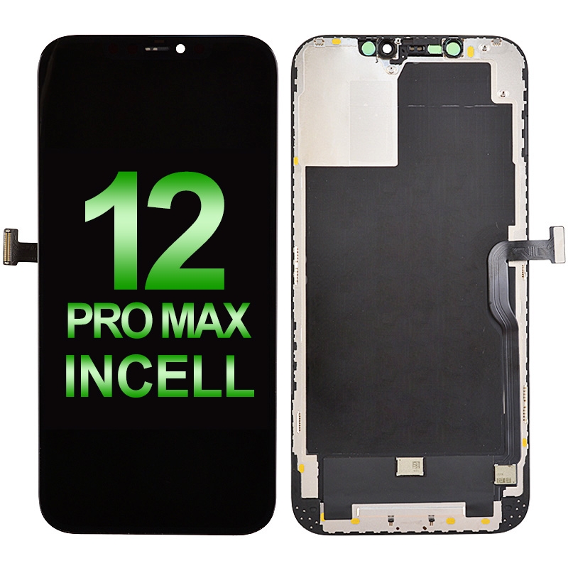 Lcd Screen Digitizer Assembly With Frame For Iphone 12 Pro Max Incell Black 5799