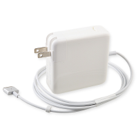  85W MagSafe 2 Power Adapter Wall Charger for MacBook - White