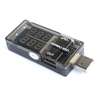  Mini LED USB Charging Current Voltage Detector Tester