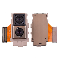  Rear Camera Module with Flex Cable for LG V50 ThinQ LM-V500XM/ LG G8 ThinQ LM-G820U(Big)(for America Version)