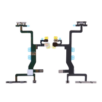  Power Flex Cable with Mute Switch & Volume Button Connectors and Microphone for iPhone 6S