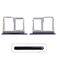  Sim Card Tray and MicroSD Card Tray for LG V50 ThinQ LM-V500XM - Black