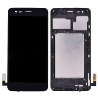  LCD Screen Display with Digitizer Touch Panel and Bezel Frame for LG Phoenix 3 M150/ LG Fortune M153/ K4 2017(for LG) - Black