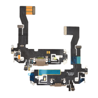  Charging Port with Flex Cable for iPhone 12 Pro (High Quality) - Gold