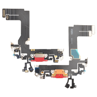  Charging Port with Flex Cable for iPhone 13 mini (High Quality) - Red