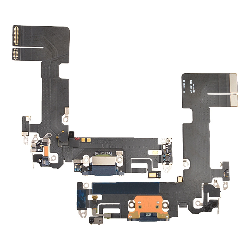 Charging Port with Flex Cable for iPhone 13 (High Quality) - Midnight