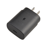  25W Type-C Quick Charge Wall Charger for Samsung - Black