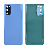  Back Cover with Camera Glass Lens and Adhesive Tape for Samsung Galaxy S20 G980 / S20 5G G981(for SAMSUNG) - Cloud Blue