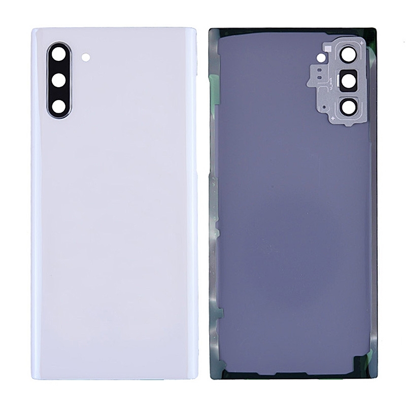 Back Cover with Camera Glass Lens and Adhesive Tape for Samsung Galaxy Note 10 N970(for SAMSUNG) - Aura White