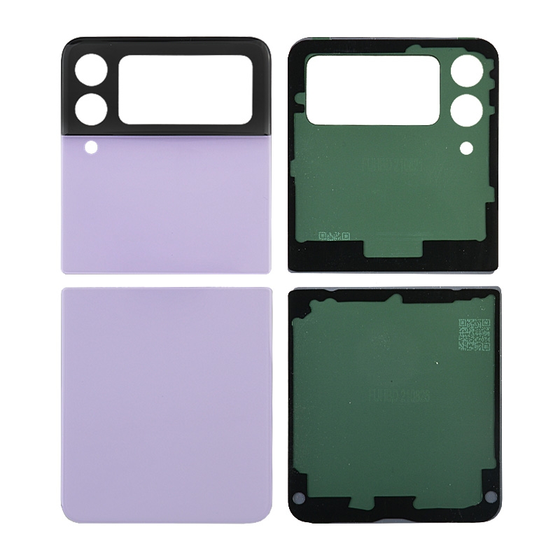 Back Cover with Adhesive Tape for Samsung Galaxy Z Flip3 5G F711 (Up and down cover) - Lavender