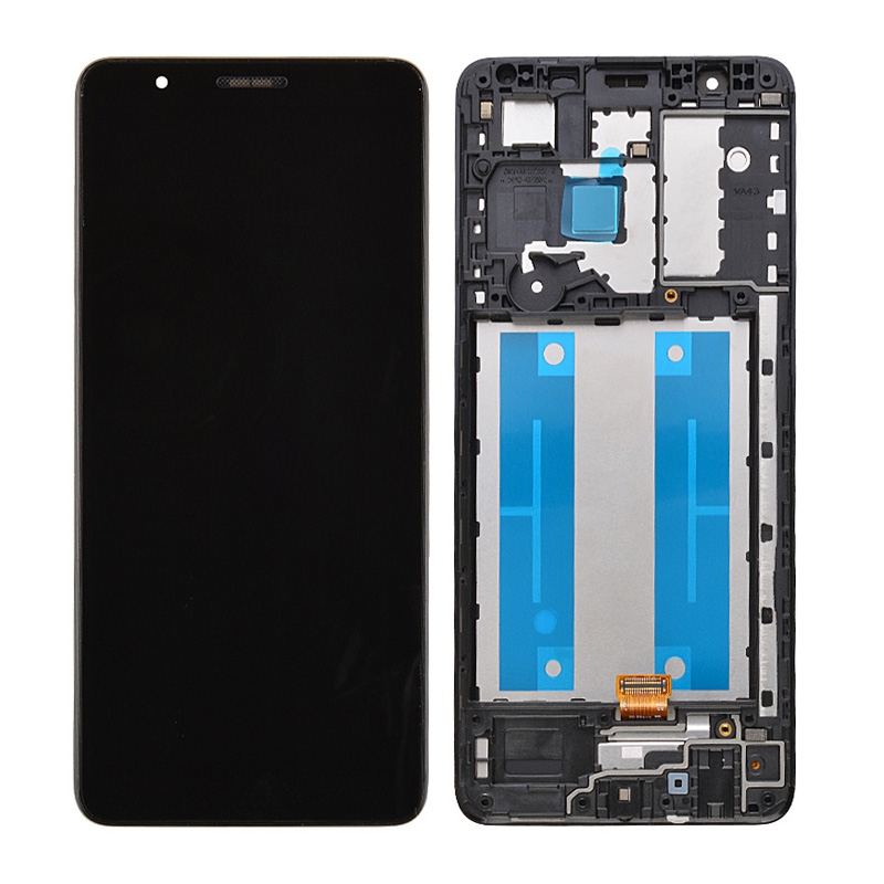 LCD Screen Digitizer Assembly with Frame for Samsung Galaxy A01 Core A013 - Black