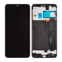  LCD Screen Digitizer Assembly with Frame for Samsung Galaxy A10 (2019) A105 - Black
