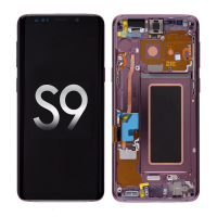 OLED Screen Digitizer with Frame Replacement for Samsung Galaxy S9 G960 (Premium) - Lilac Purple