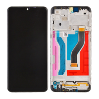  LCD Screen Digitizer Assembly with Frame for Samsung Galaxy A10S (2019) A107 - Black