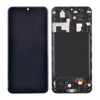  LCD Screen Digitizer Assembly With Frame for Samsung Galaxy A20 2019 A205 (Incell) - Black