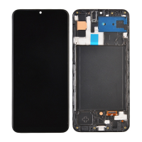  LCD Screen Digitizer Assembly with Frame for Samsung Galaxy A30s (2019) A307 (Incell) - Black