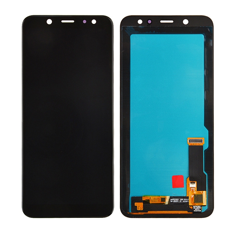 OLED Screen Display with Touch Digitizer Panel for Samsung Galaxy A6(2018) A600A - Black