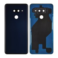  Back Cover with Camera Glass Lens and Adhesive Tape for LG G8 ThinQ LM-G820(for LG and G8 ThinQ) - New Aurora Black