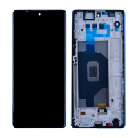  LCD Screen Digitizer Assembly With Frame for LG Stylo 6 Q730 - Blue