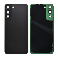  Back Cover with Camera Glass Lens and Adhesive Tape for Samsung Galaxy S22 Plus 5G S906 (for SAMSUNG) - Phantom Black