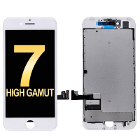  LCD Screen Display with Touch Digitizer and Back Plate for iPhone 7 (High Gamut/ Aftermarket Plus) - White