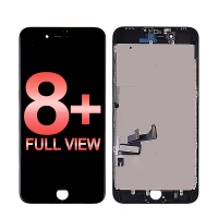  LCD Screen Display with Touch Digitizer and Back Plate for iPhone 8 Plus (Full View/ Aftermarket Plus ) - Black