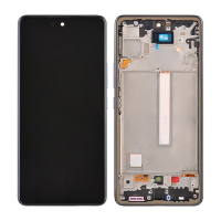  OLED Screen Digitizer Assembly with Frame for Samsung Galaxy A53 5G A536 (Premium) - Black