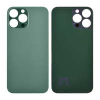  Back Glass Cover with Adhesive for iPhone 13 Pro Max - Alpine Green (No Logo/ Big Hole)