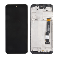  LCD Screen Digitizer Assembly with Frame for TCL 20S - Black