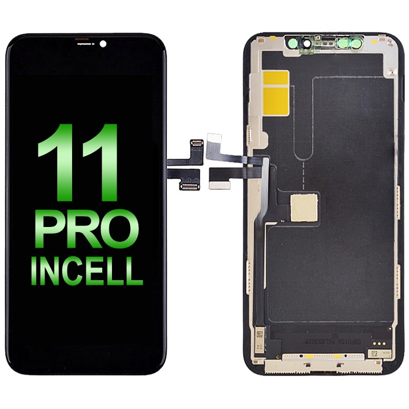 LCD Screen Digitizer Assembly with Portable IC for iPhone 11 Pro (Incell/ COF) - Black