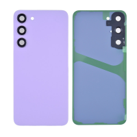  Back Cover with Camera Glass Lens and Adhesive Tape for Samsung Galaxy S23 Plus S916 (for SAMSUNG) - Lavender