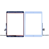  Touch Screen Digitizer With Home Button Flex for iPad 9 (2021) (10.2 inches) (High Quality) - White
